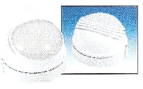 BOLL ICE 60W/100W WHITE BULAT 1/2 MATA